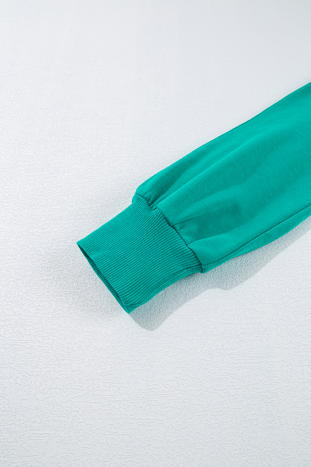 Solid Color Pullover Top and Cargo Pants Set