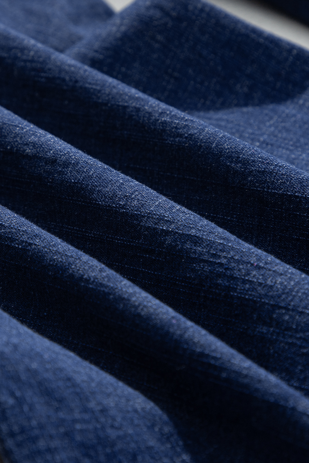 Plus Size Real Teal  Drawstring High Waist Wide Leg Casual Jeans