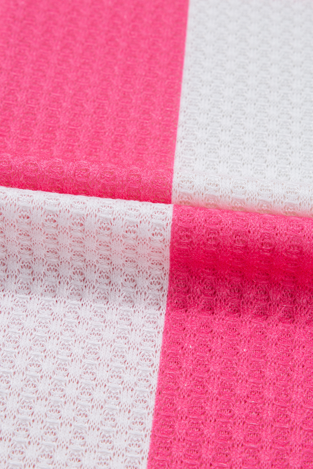 Plus Size White Textured Checkerboard Round Neck  T Shirt