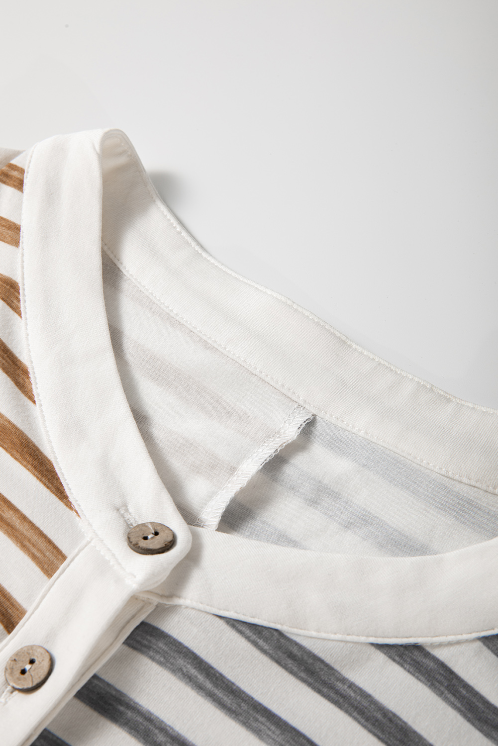 Plus Size Gray Stripe  Color Block Buttoned Sleeveless Wide Leg Jumpsuit