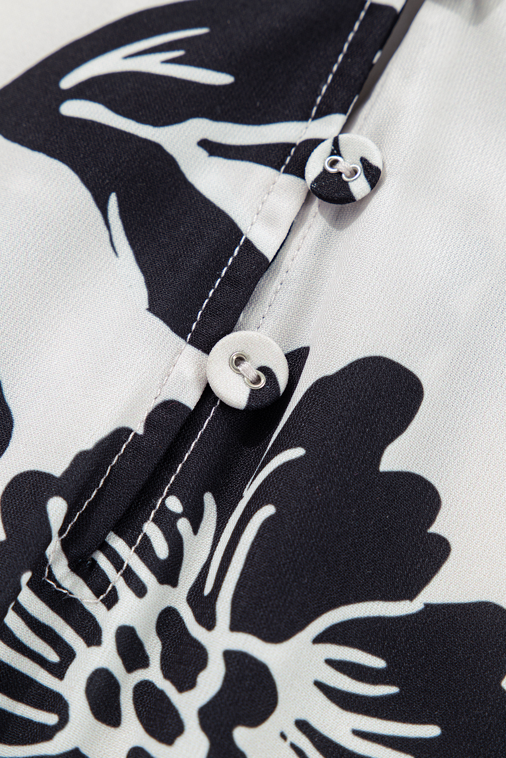 Plus Size Black Floral Print Tiered Frilled Half Sleeve  Mini Dress