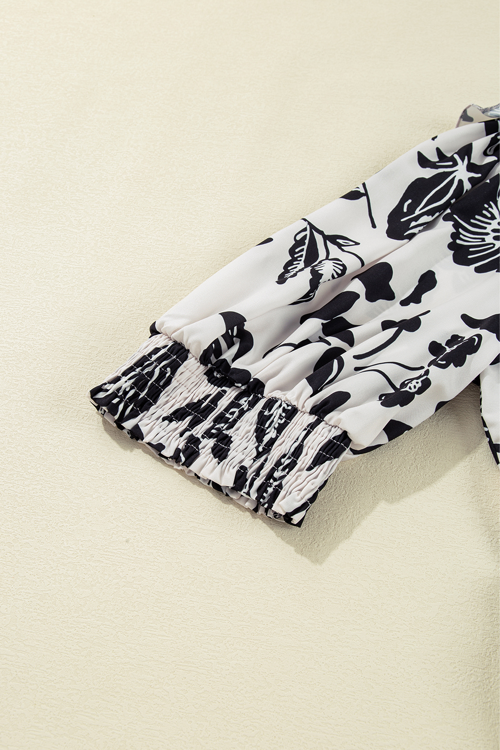 Plus Size Black Floral Print Tiered Frilled Half Sleeve  Mini Dress