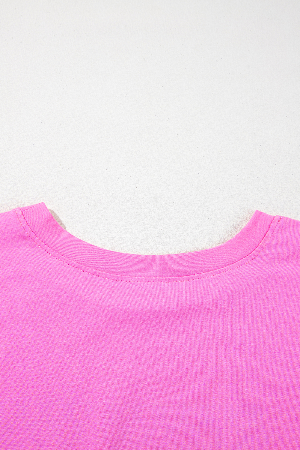 Plus Size Bright Pink Checker MAMA Letter Printed Graphic  T Shirt