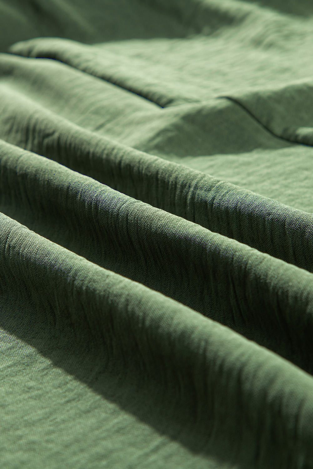 Plus Size Four Leaf Clover Surplice Neckline Shirred High Waist  Maxi Dress