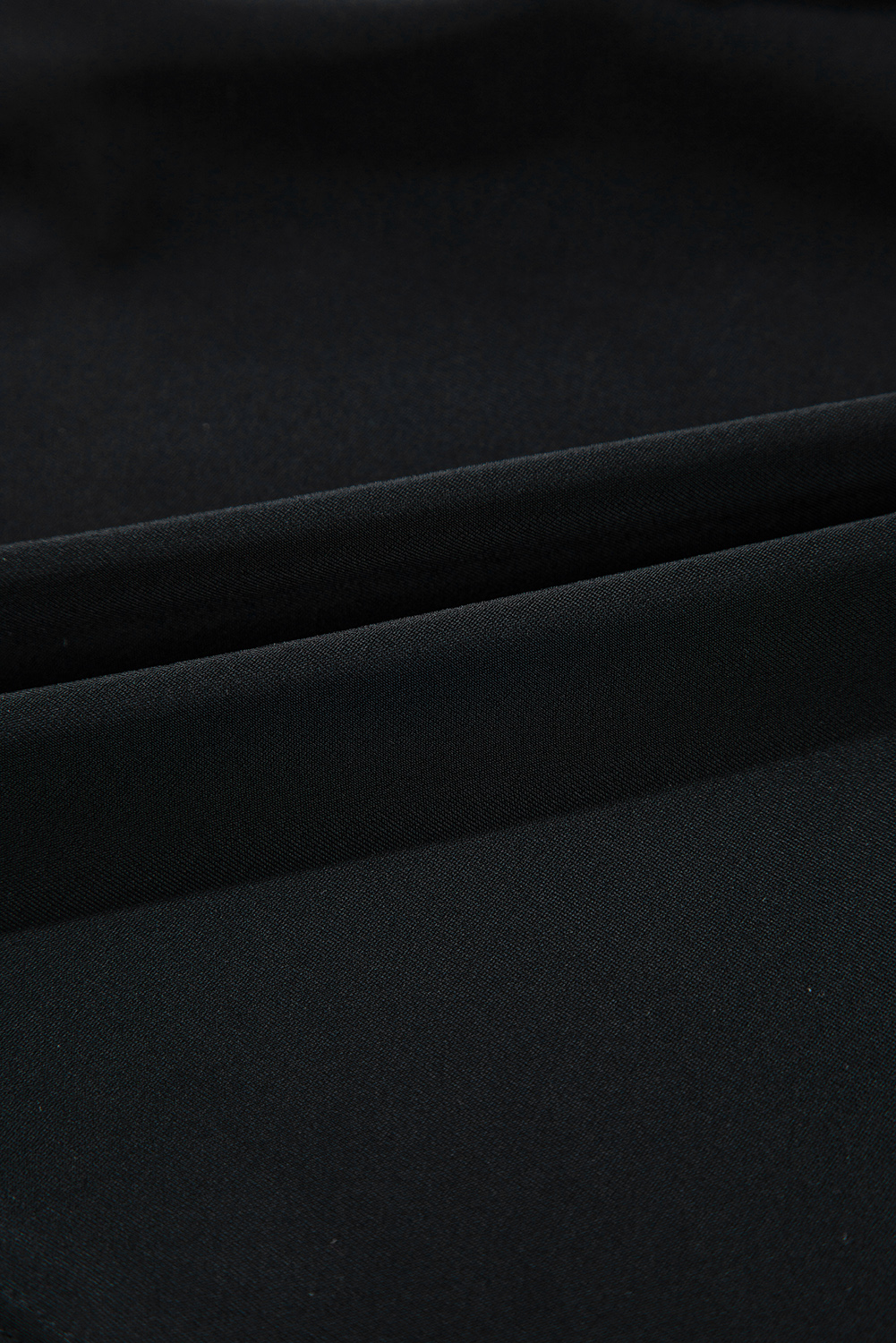 Plus Size Black Solid Color Square Neck Knotted  One Piece Swimsuit