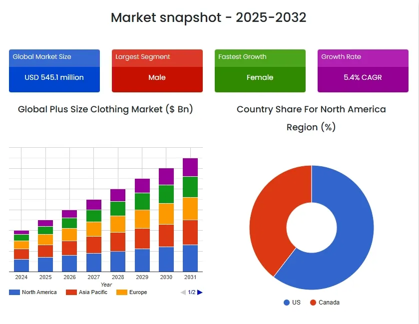 plus size market 2025-2032