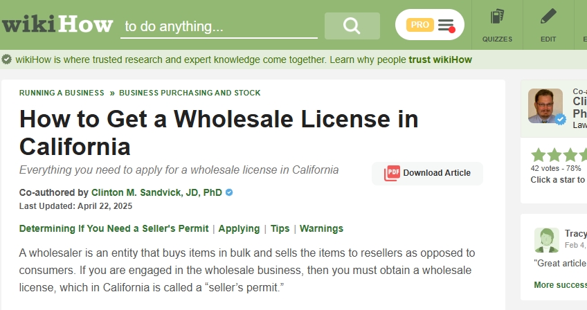 get a wholesale license