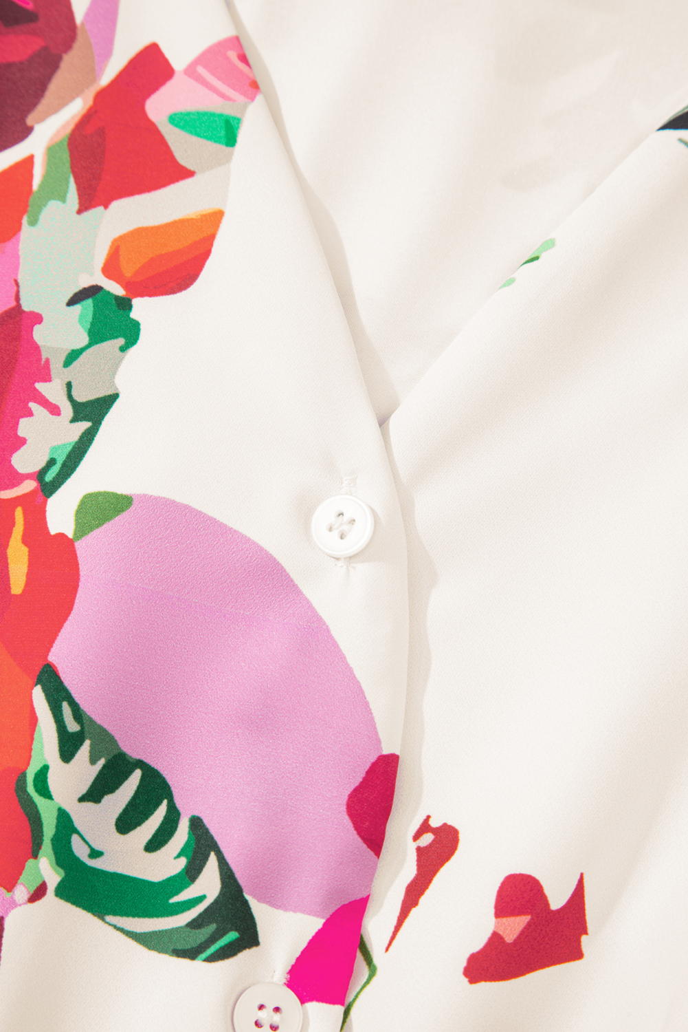 Plus Size Pink Floral Print V Neck Ruffle Sleeve  Midi Dress