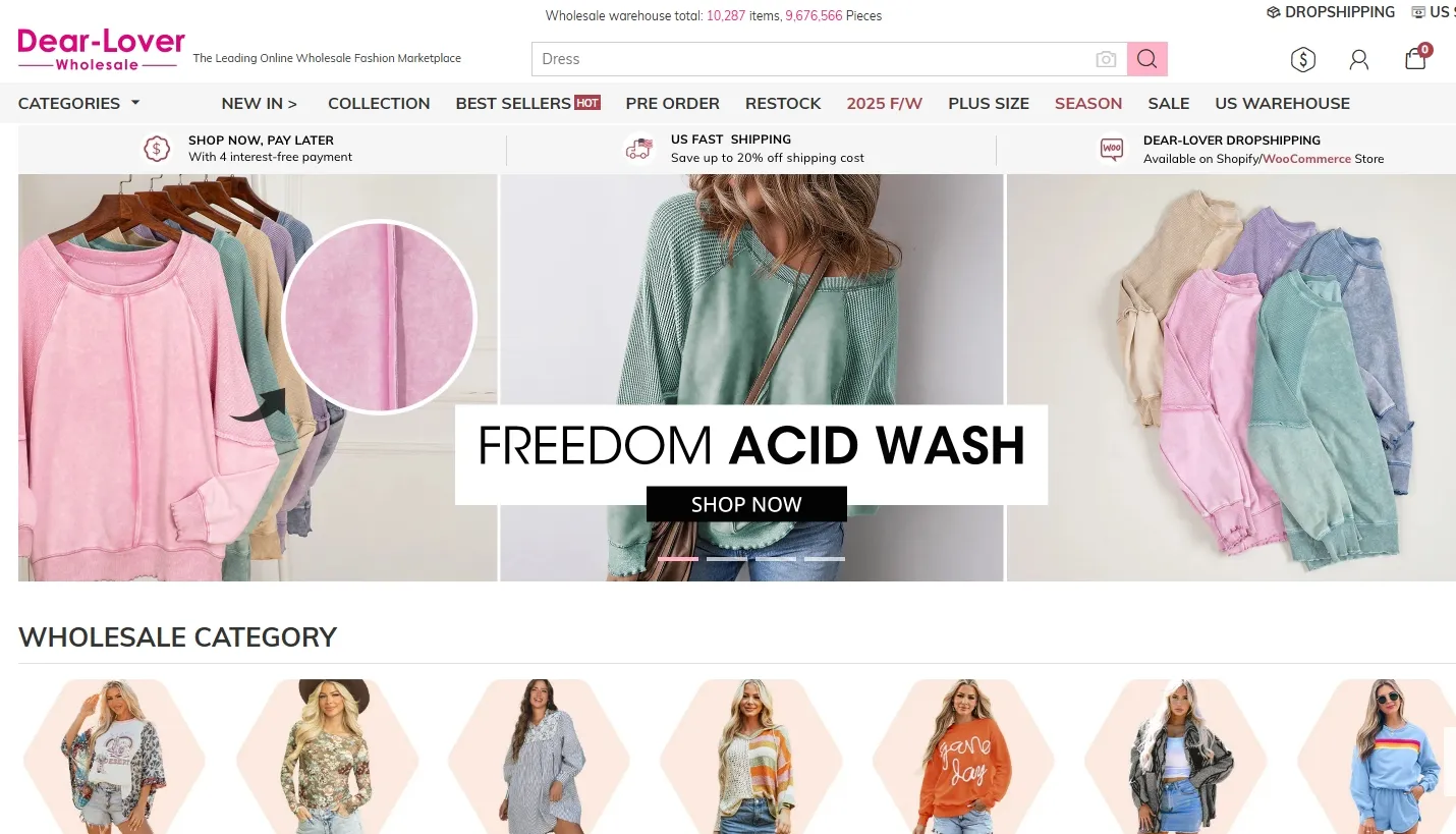 dear-lover clothing vendor