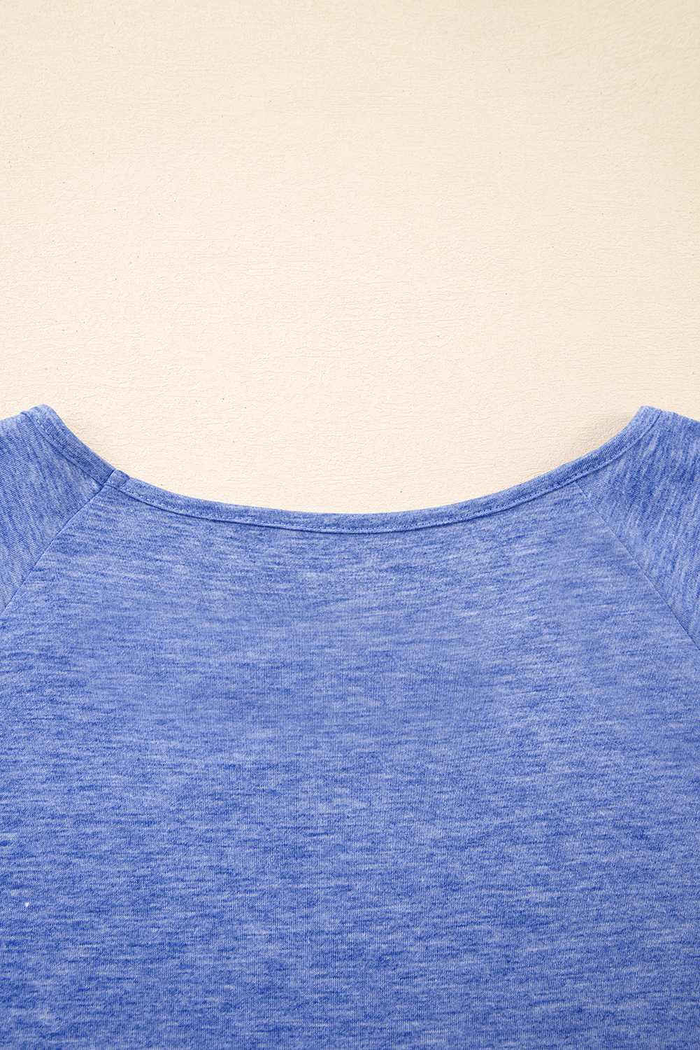 Plus Size Dusk Blue Ruffled Short Sleeve  Casual Blouse