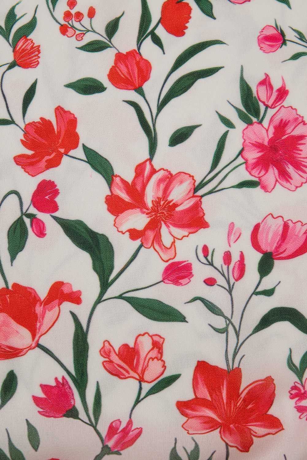 Plus Size Pink  Floral Square Neck Puff Sleeve Ruffle Maxi Dress