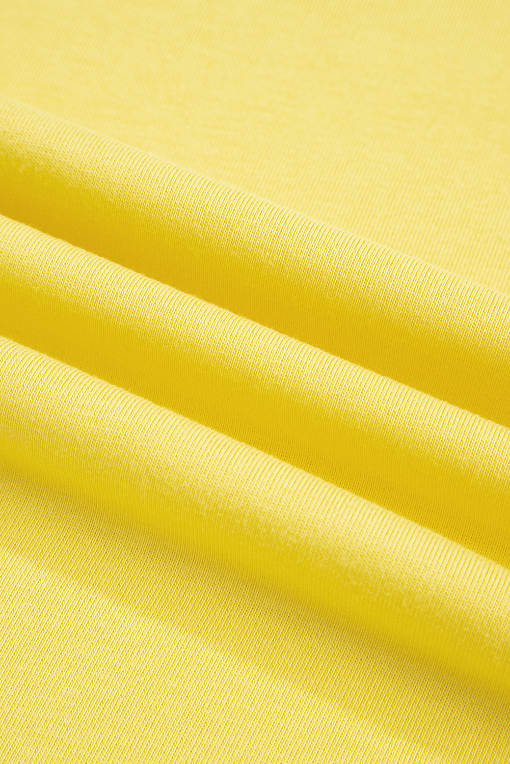 Plus Size Yellow Striped Color Block Patchwork Crewneck  Pullover Sweatshirt