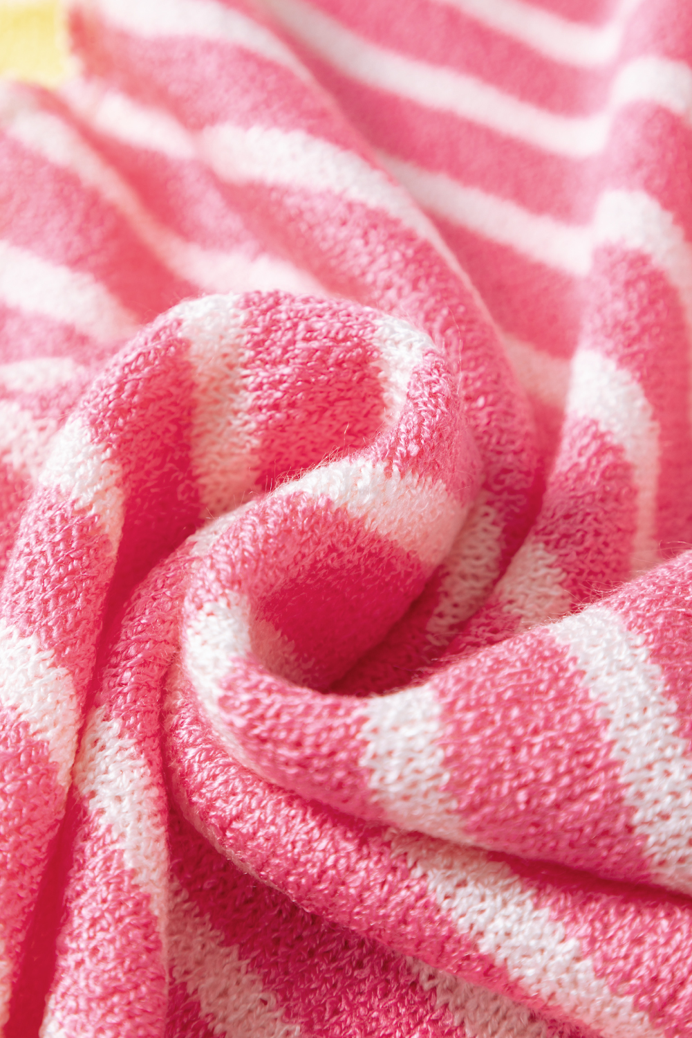 Plus Size Multicolour Striped Exposed Seam Colorblock Patchwork  Sweater