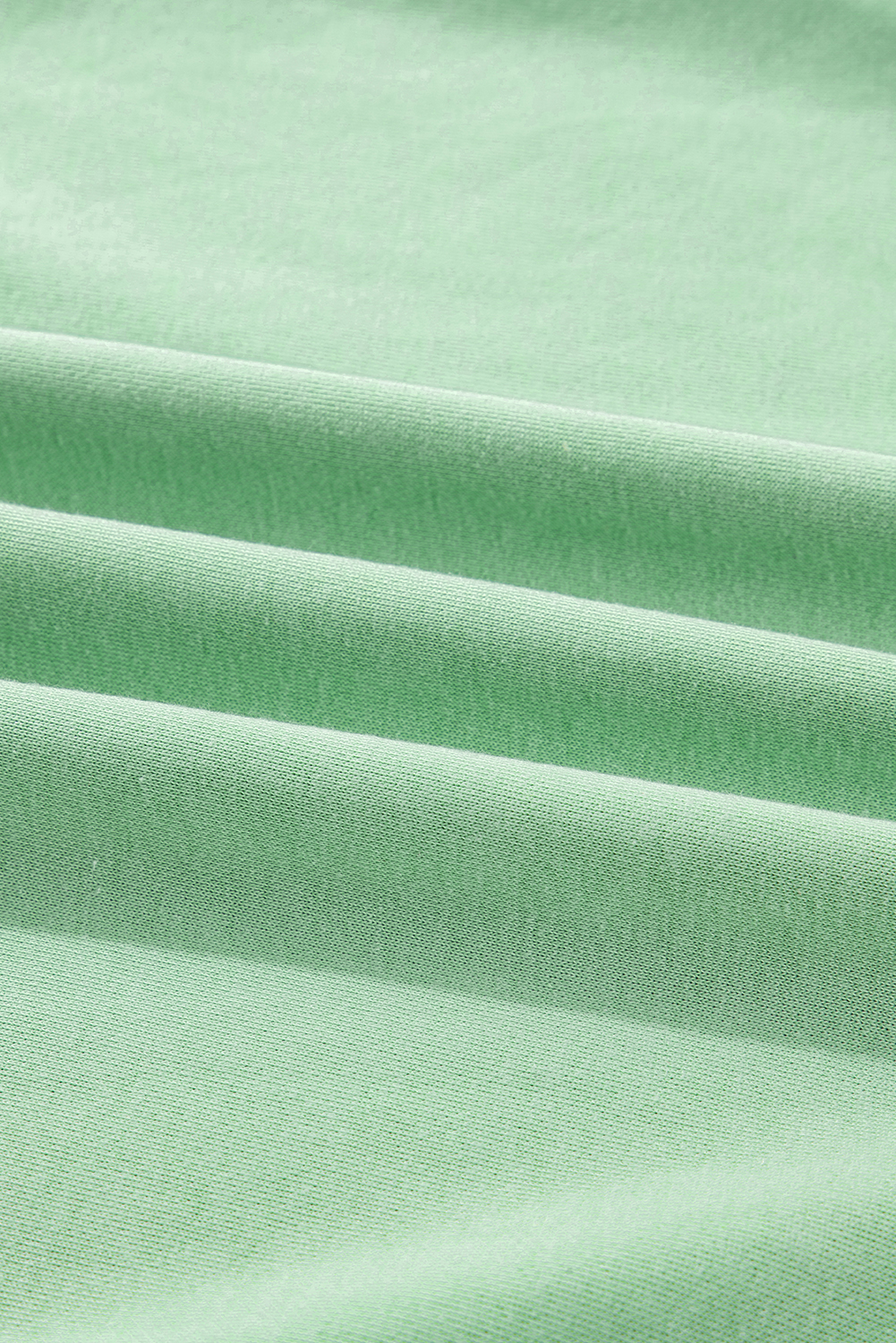 Plus Size Moonlight Jade Color Block Striped Patchwork Collar V Neck  Sweatshirt