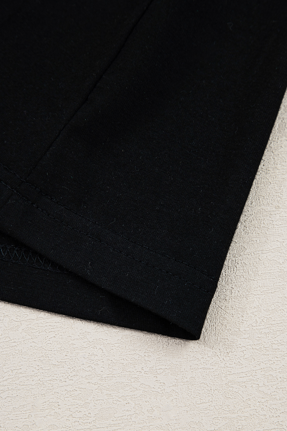 Plus Size Black  Lace Patchwork Asymmetric Cutout Sheer Long Sleeve Top