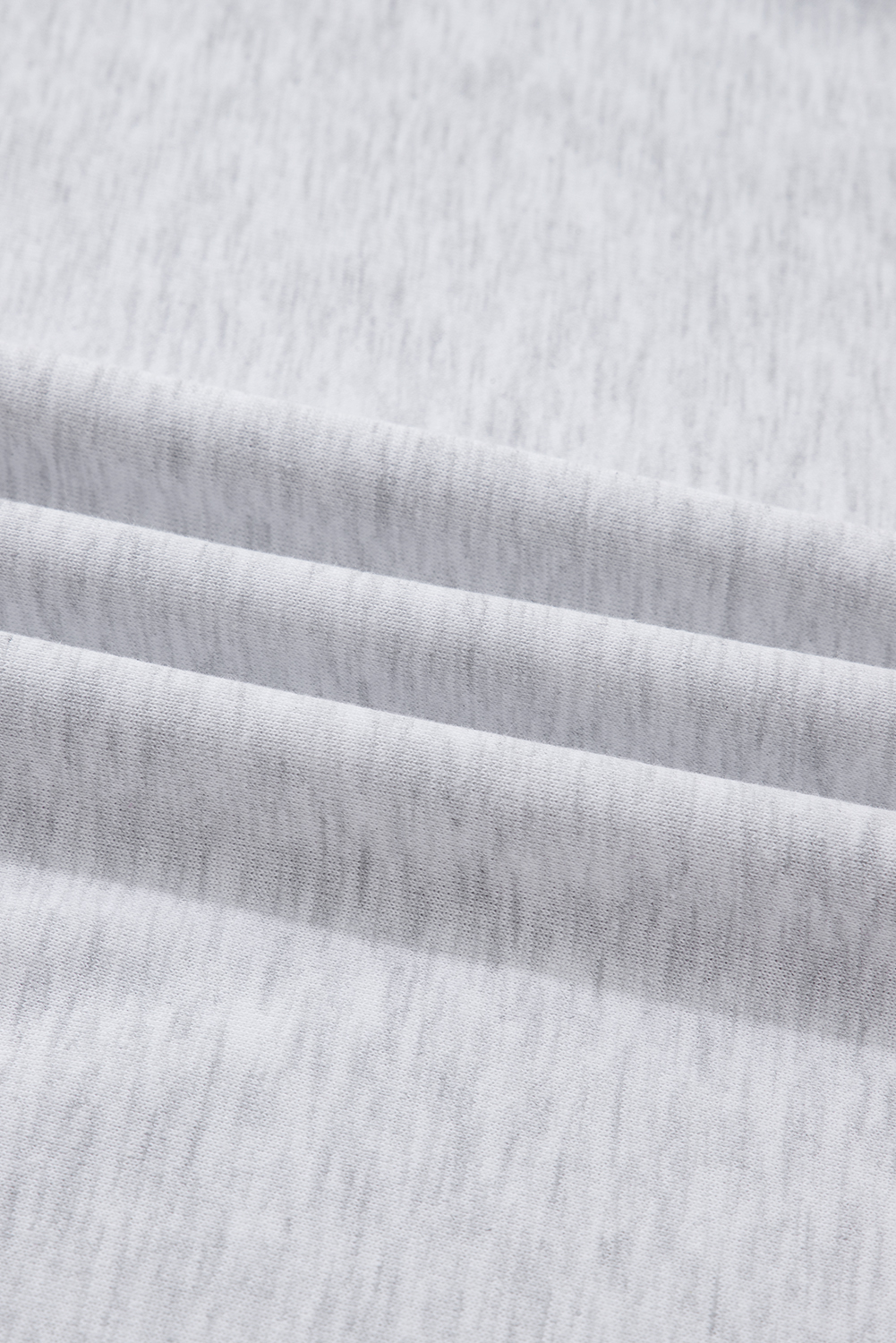 Light Grey Girly Bow Embroidered Puff Sleeve Pullover Loose Shorts Plus 2pcs Outfit