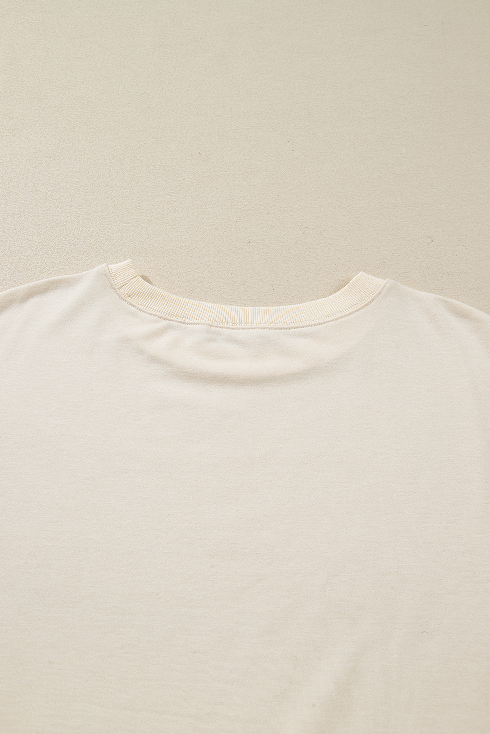 Plus Size Beige  Multicolor Plaid Patchwork Sleeve Pullover Top