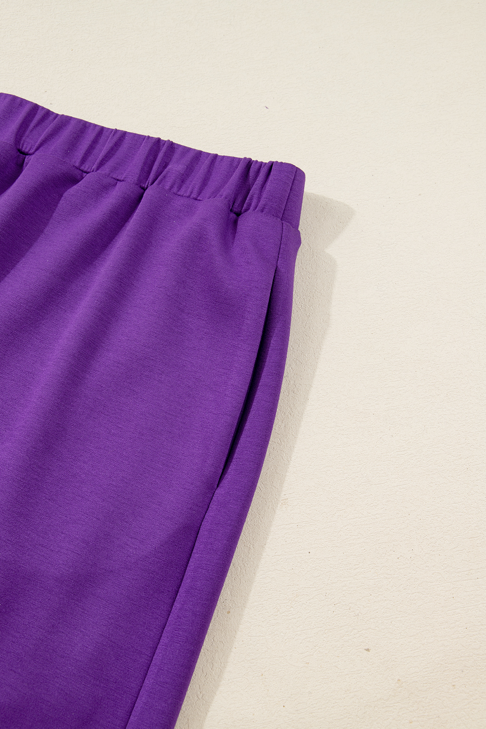 Plus Size Wisteria Collar Half Zip Pullover Mini Skirt  2pcs Set