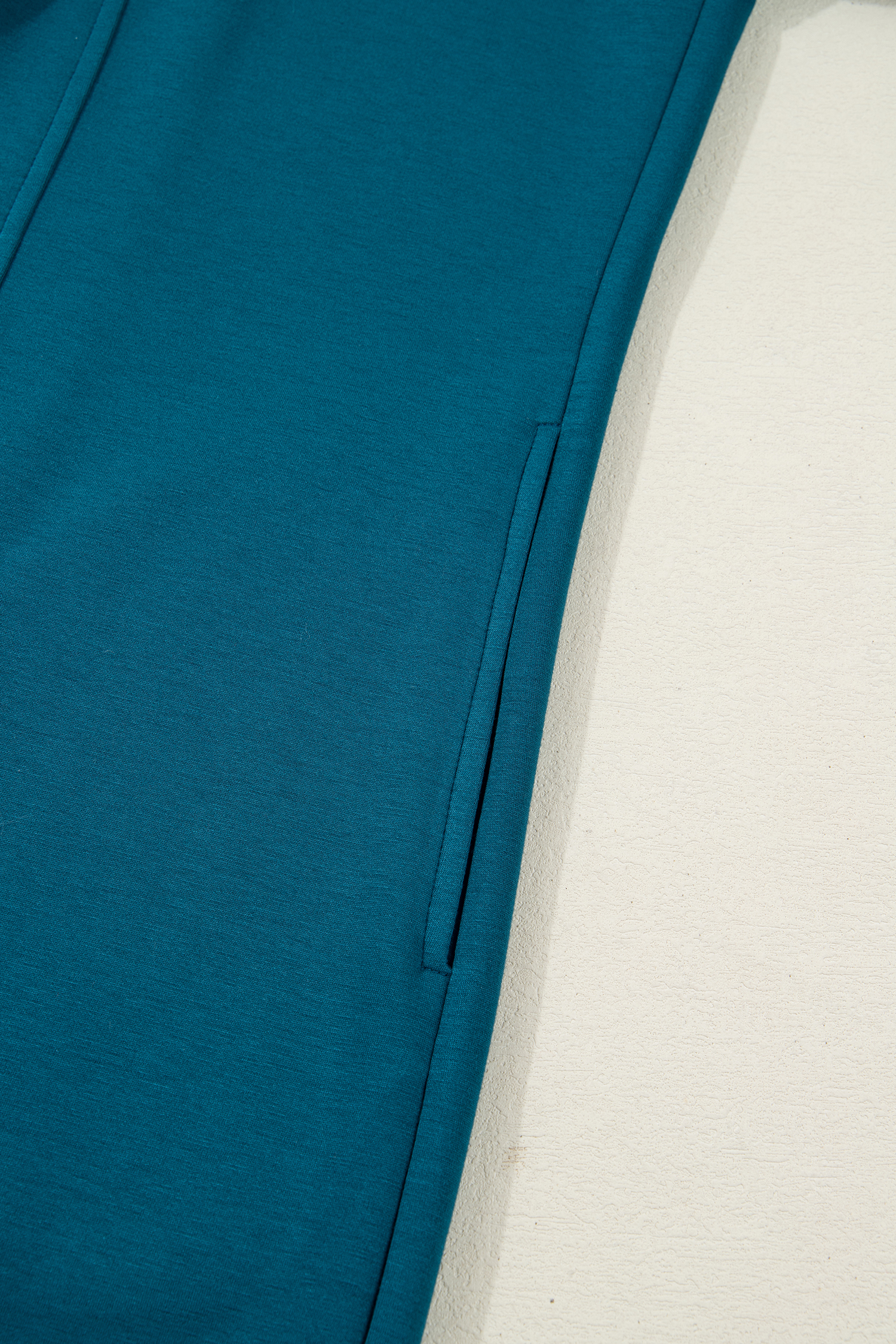 Plus Size Sea Green Leopard Patchwork Detail Quarter Zip Collared  Mini Dress