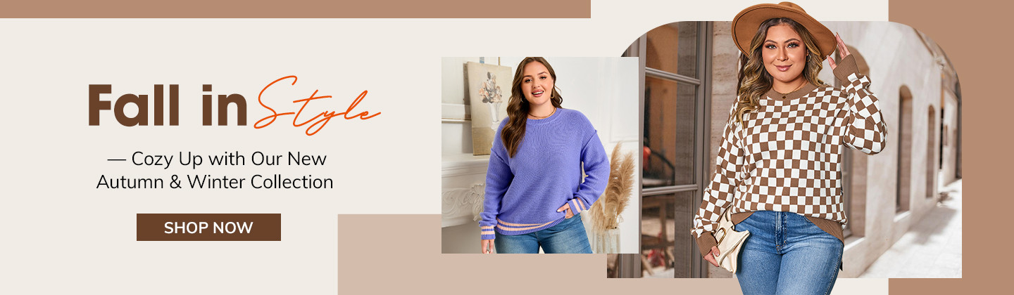 Wholesale Plus Size Fall & Winter Outfits