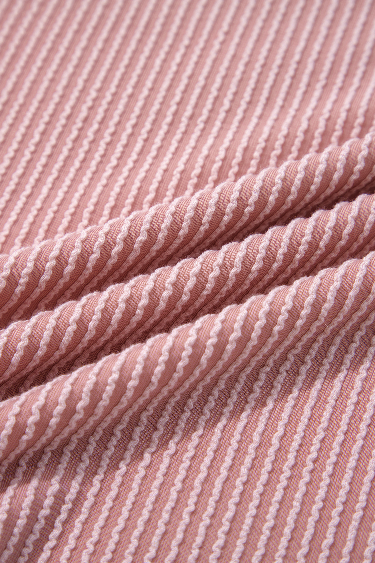 Plus Size Fushia  Contrast Frilled Neckline Ruffled Short Sleeve Ribbed Textured Blouse