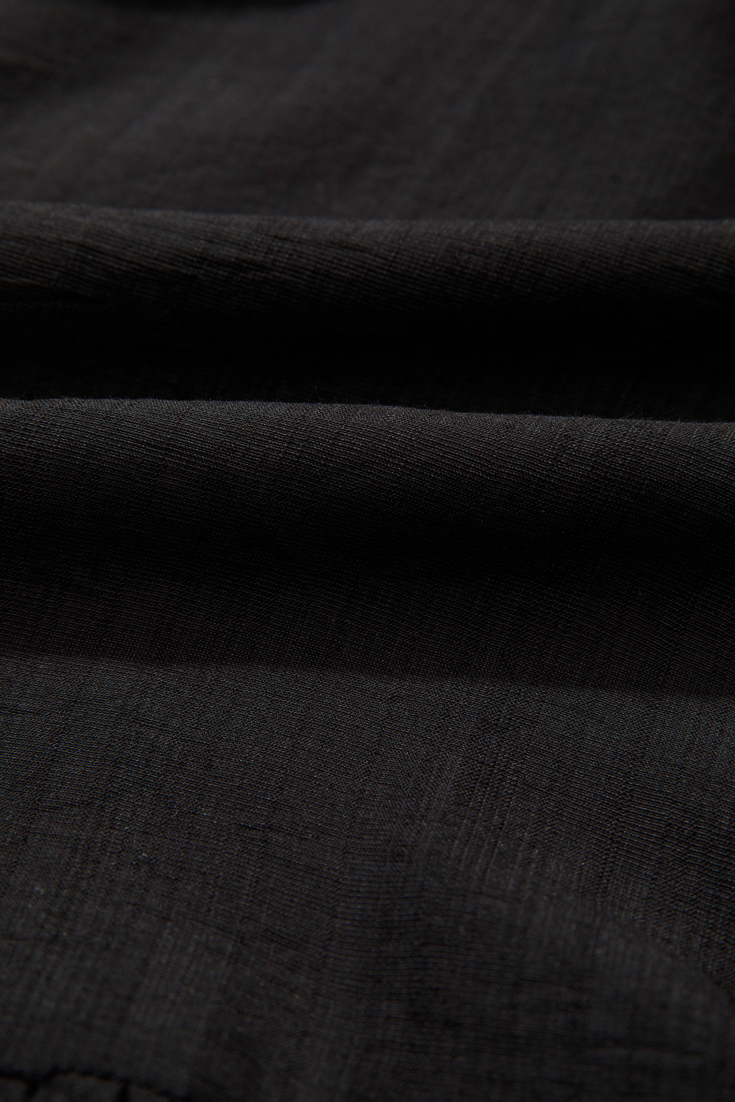 Plus Size Black Leopard V Neck Patchwork Smocked Waist  Ruffled Dress