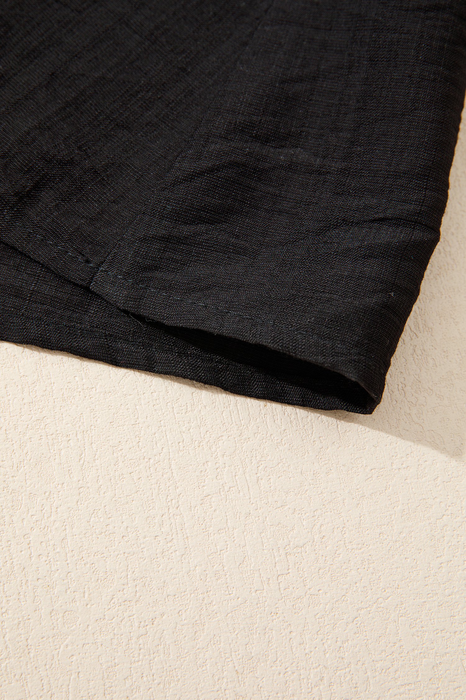 Plus Size Black Leopard V Neck Patchwork Smocked Waist  Ruffled Dress