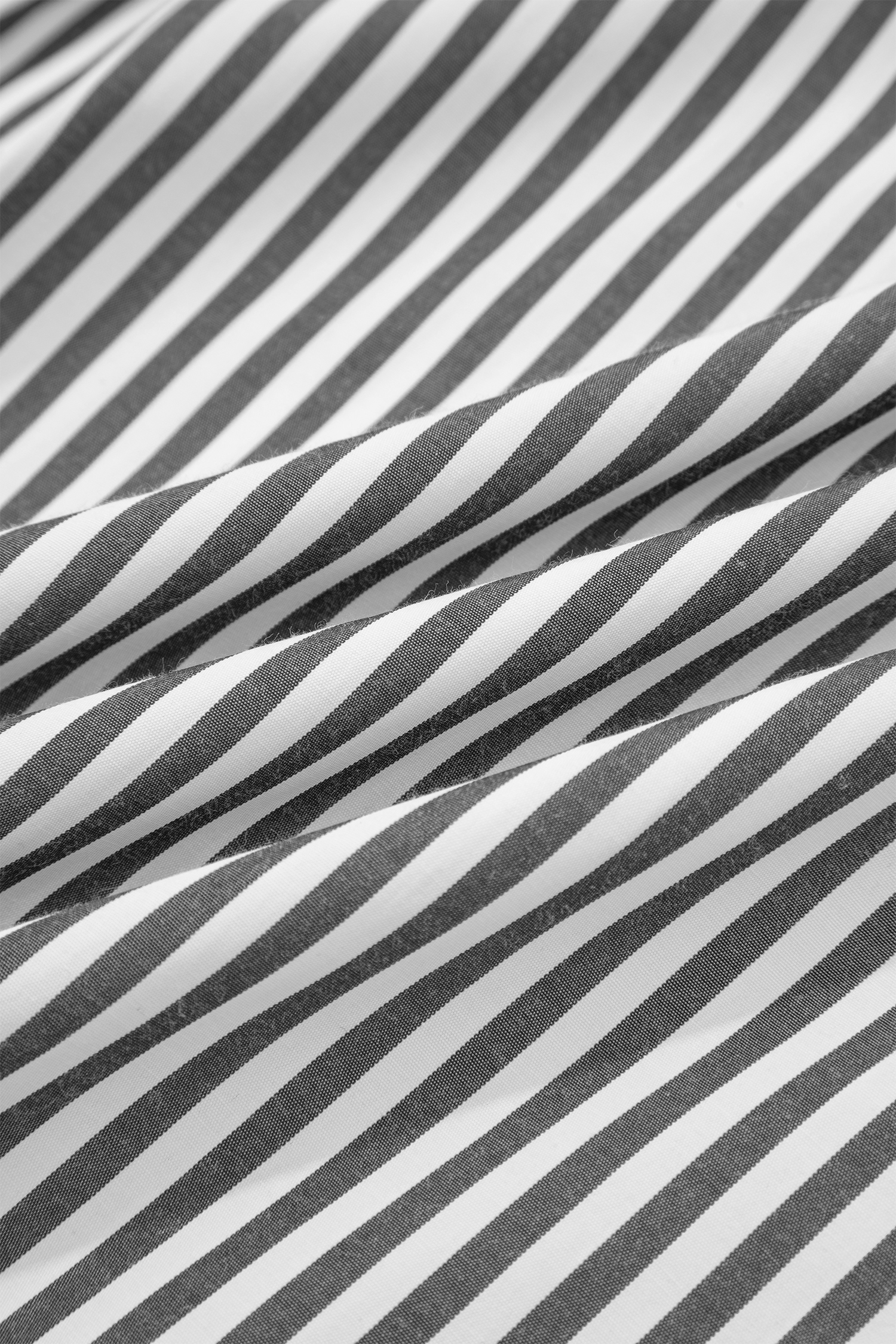 Plus Size Black Stripe  V Neck Roll-tab Short Dolman Sleeve Blouse