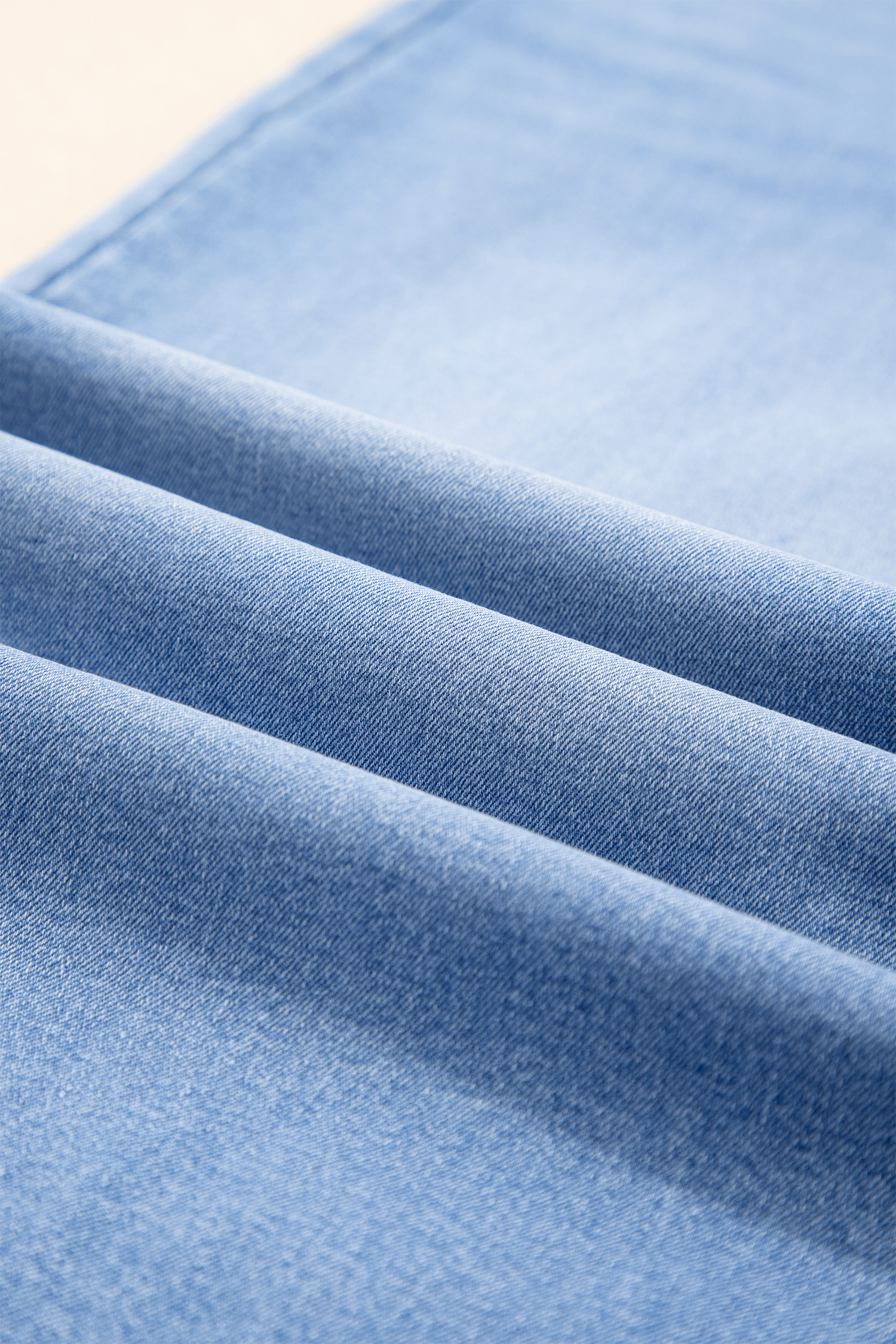 Plus Size Iceland Blue Acid Wash Contrast Lace-up  Jeans