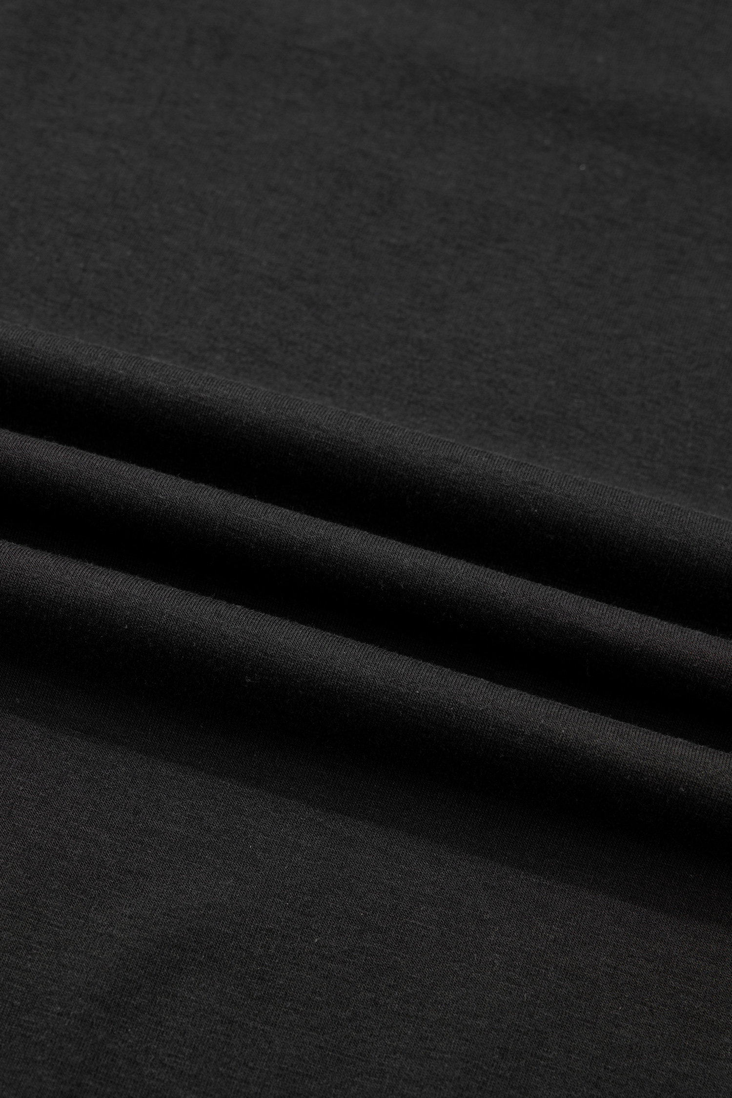 Plus Size Black  Lace Hem Patchwork T Shirt Midi Dress