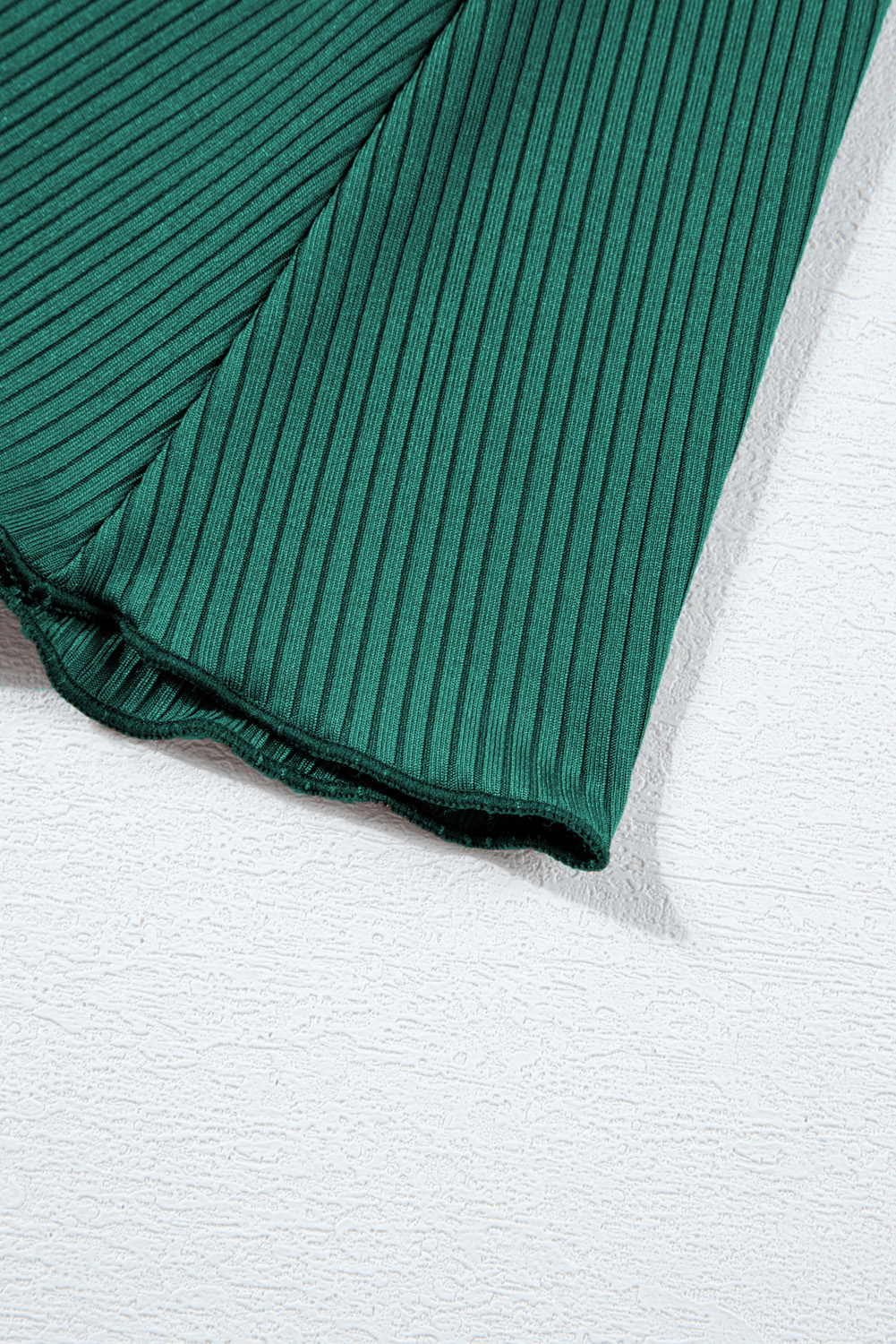 Plus Size Skobeloff  Ribbed Contrast Trim Adjustable Straps 2pcs Swimsuit