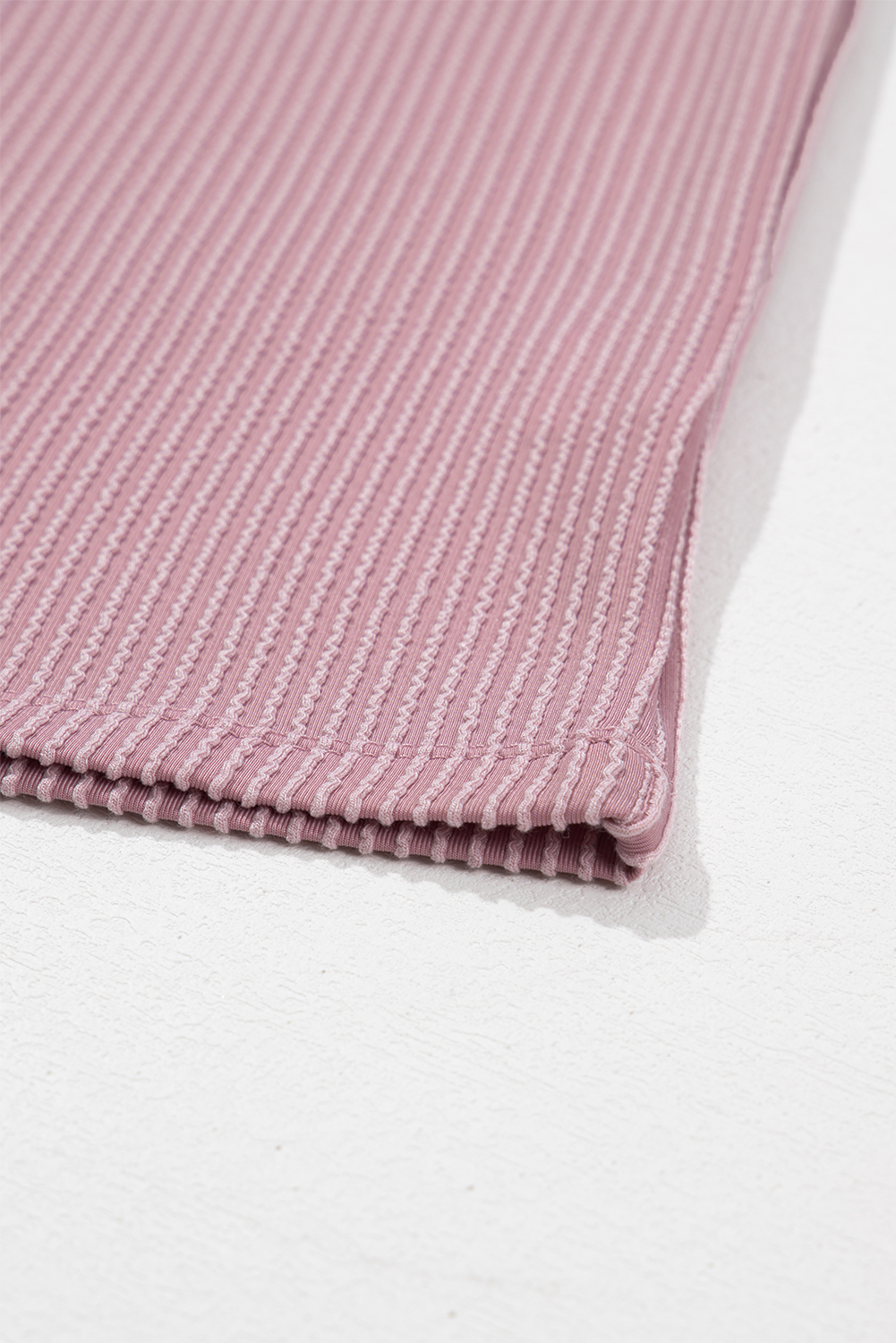 Valerian Textured V-Neck Dropped Shoulder Plus T-Shirt