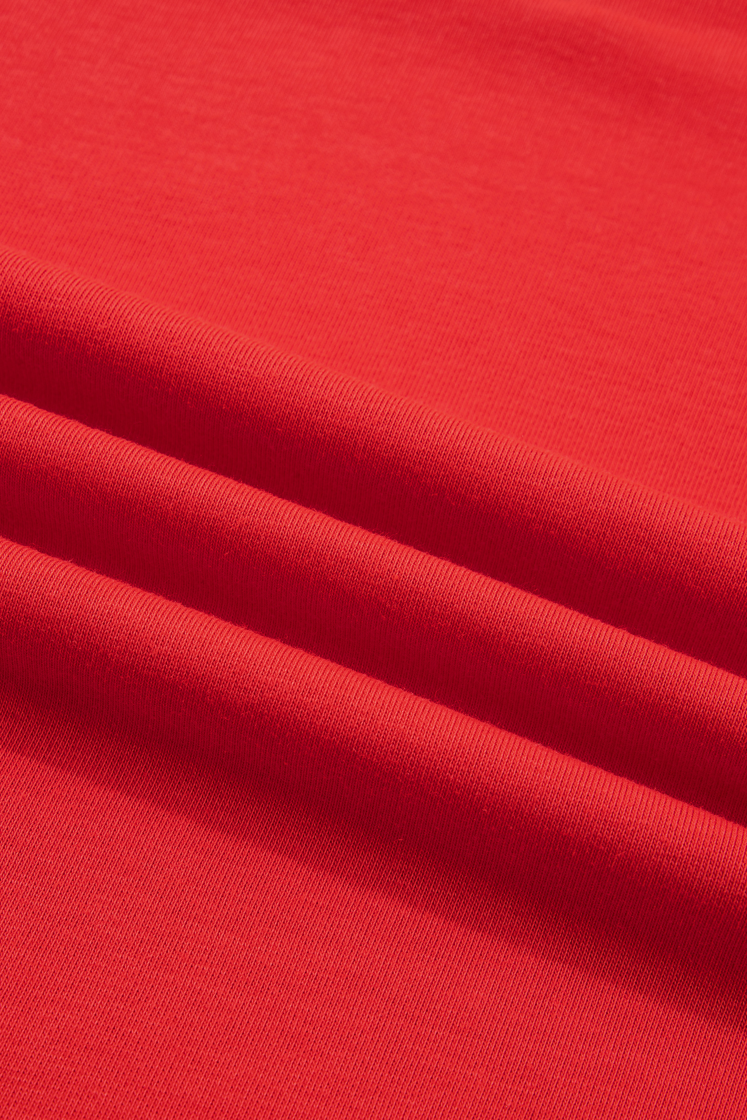 Plus Size Fiery Red  Solid Color Notched Neck Seam Detail Patchwork Short Sleeve Top