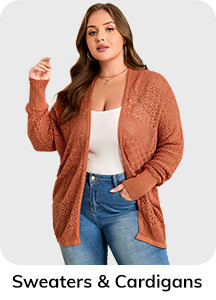 Plus Size Sweaters & Cardigans Wholesale