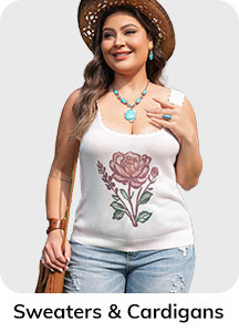 Plus Size Sweaters & Cardigans Wholesale