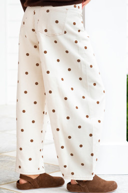 Beige Jeans