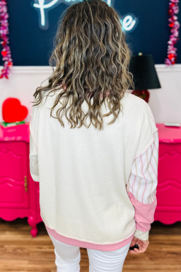 Pink Long Sleeve Tops