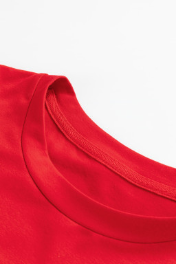 Red Nutcracker Printed Crewneck T Shirt