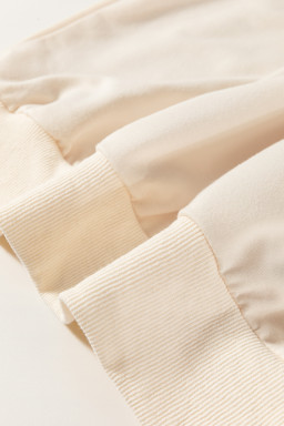 Jet Stream Lace Crochet Short Sleeve Round Neck T Shirt