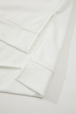 Clearly Aqua Colorblock Raglan Short Sleeve Half Buttons High Low T Shirt