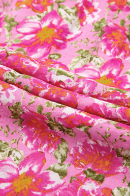 Rose Floral Lace Tied Strap Empire Waist Maxi Dress