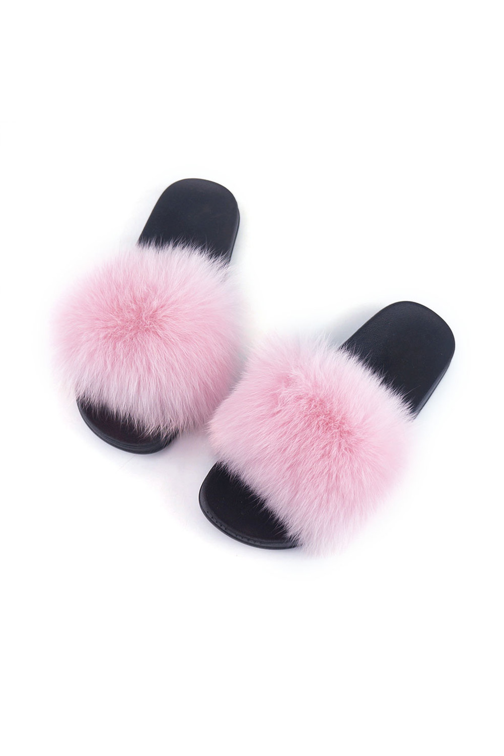 feather slippers