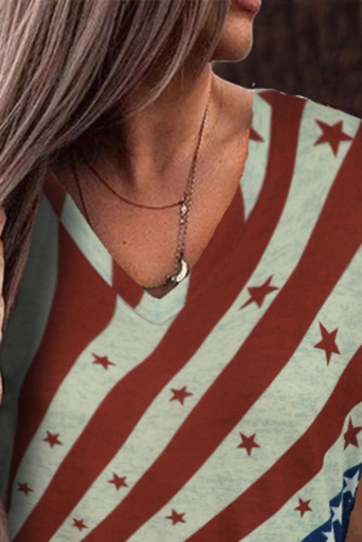 Stripes and Stars National Day Tee