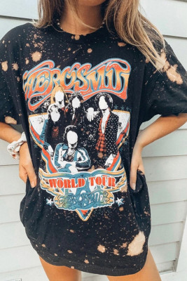 Vintage Aerosmith Bleached Tee