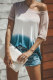Blue Fade Perfect Ombre Tee
