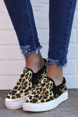 Leopard Print Slip-On Sneaker