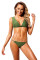 Army Green Roped Up Skimpy 2pcs Swimsuit