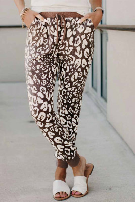Casual Leopard Lounge Pants