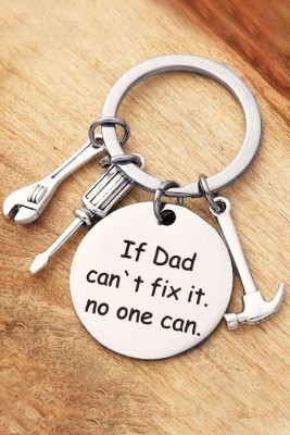 If Dad Can't Fix It No One Can Keychain