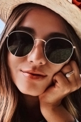 Round Fashion Retro Sunglasses